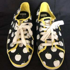 Kate Spade x Keds Apple Sneakers, Size 7.5